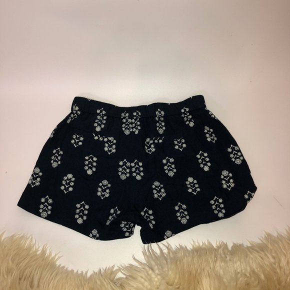 Madewell Womens Drapey Pull-on Floral Shorts XS - Picture 4 of 6